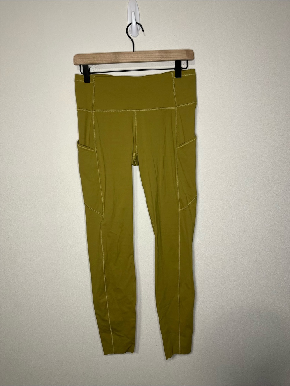 Lululemon Fast and Free High-Rise 28 Non-Reflective Suede W5CFSS grape leaf sz 8 - Picture 8 of 10